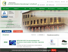 Tablet Screenshot of gorlice.szkoleniazawodowe.com.pl